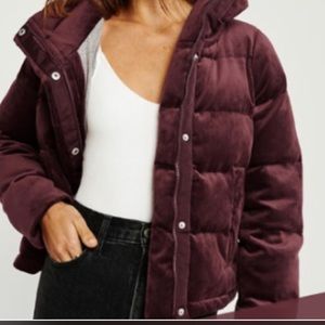 Abercrombie&Fitch Velvet Ultra Mini Puffer